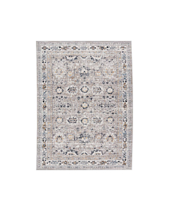 Vibe by Jaipur Living Herena Oriental Gray/ Dark Blue Runner Rug