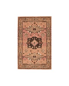 Vibe by Jaipur Living Idina Handmade Medallion Pink/ Brown Area Rug (5'X8')