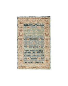 Vibe by Jaipur Living Jensine Handmade Oriental Blue/ Beige Area Rug