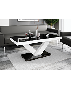 Cortex Victoria Dining Table with Black Top and Base