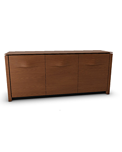 Calligaris Mag Plus 3 Door Wooden Sideboard