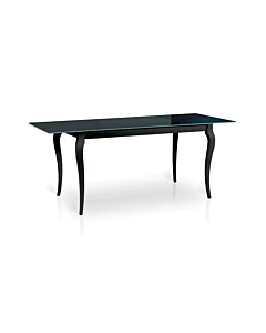 Cortex Bresso Glass Top Dining Table With Extension