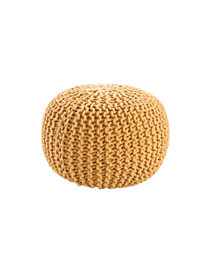 Jaipur Living Spectrum Pouf Textured Round Pouf