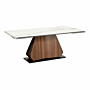 Elite Modern Gea Extension Dining Table with Ceramic Top