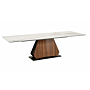 Elite Modern Gea Extension Dining Table with Ceramic Top