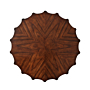Theodore Alexander Modern Piecrust Accent Table