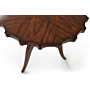 Theodore Alexander Modern Piecrust Accent Table
