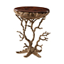 Theodore Alexander Gilt Grotto Accent Table
