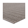 Jaipur Living Saeler Indoor Outdoor Striped Gray Area Rug 