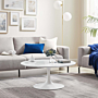 Modway Lippa 36" Round Wood Coffee Table