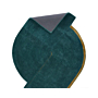 Jaipur Living Zephyr Handmade Abstract Teal Gold Area Rug