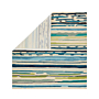 Jaipur Living Sketchy Lines Indoor/ Outdoor Abstract Blue/ Green Area Rug