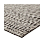 Jaipur Living Ramsay Hand-Knotted Striped Dark Gray Ivory Area Rug 