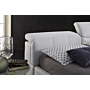 Tower Modern Storage Bed in White Eco-Leather by J&M Furniture