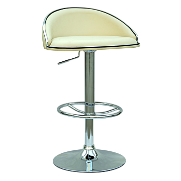 Chintaly 0388 Adjustable Swivel Bar Stool, Cream, $149.82, Chintaly, Off-White