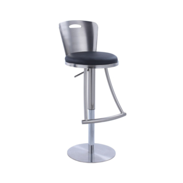 Chintaly 0406 Adjustable Bar Stool, $279.62, Chintaly, Black