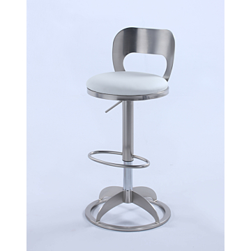 Chintaly 0408 Adjustable Bar Stool, $279.62, Chintaly, White
