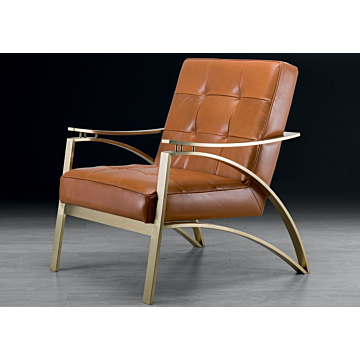 Stone International Camilla Leather Accent Chair