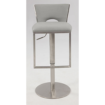 Chintaly 0516 Adjustable Swivel Bar Stool, $343.42, Chintaly, Gray
