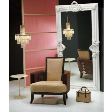 Stone International Ribbon Modern Leather Accent Chair