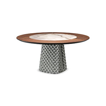 Atrium Ker-Wood Round Dining Table