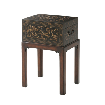 Theodore Alexander The Floral Painted Box Accent Table