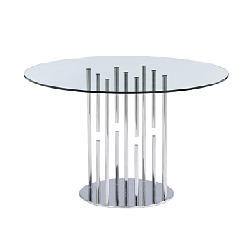 Chintaly Contemporary Floating Pedestal Dining Table