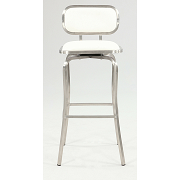 Chintaly 1192 Bar Stool White