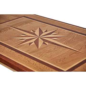 Cortex Wind Rose Wood Dining Table