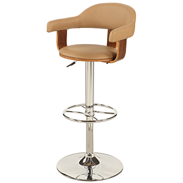 Chintaly 1386 Adjustable Stool Taupe