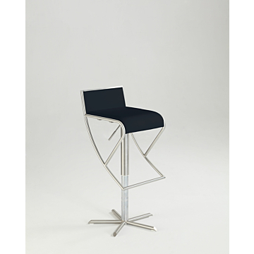 Chintaly 1627 Adjustable Stool Black