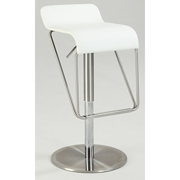 Chintaly 1638 Adjustable Stool White
