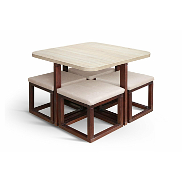 Cortex Mirage-q Wood Dining Set