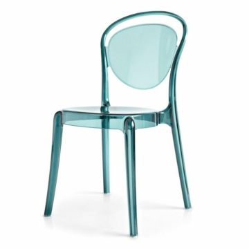 Calligaris Parisienne Polycarbonate Stackable Chair Suitable For Outdoor Use | Quick Ship