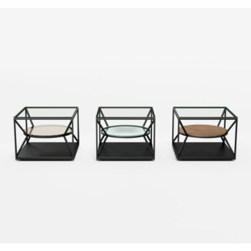 Elite Modern Nimbus Square End Table