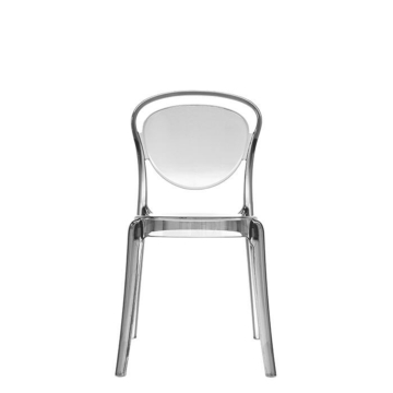 Calligaris Parisienne Polycarbonate Stackable Chair Suitable For Outdoor Use | Made to Order