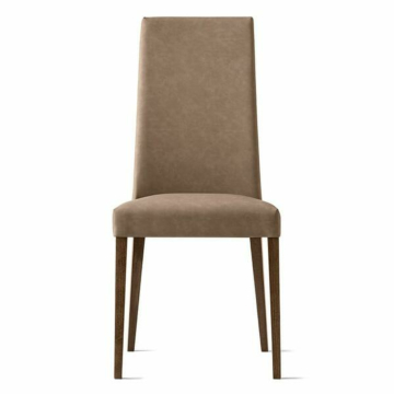 Calligaris Méditerranée Upholstered Chair with Wooden Legs | Made to Order