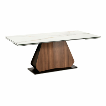 Elite Modern Gea Extension Dining Table with Ceramic Top