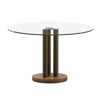 Elite Modern Trilogy Round Dining Table