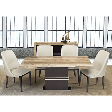 Stone International Lugano Extending Dining Table