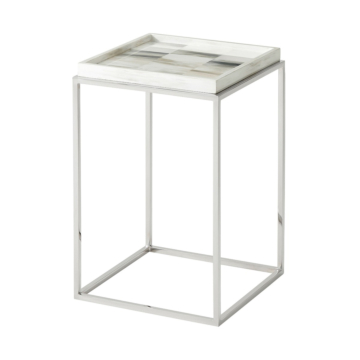 Theodore Alexander Quadrilaterals Accent Table, Square