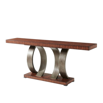 Theodore Alexander Inward Curve Console  Table