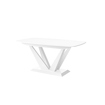 Cortex Perfetto Dining Table With Extension, White