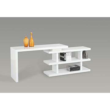 Chintaly Computer Desk-6915, $523.82, Chintaly, White
