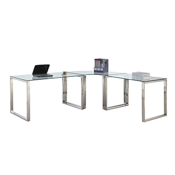 Chintaly 3 Piece Computer Desk 6931, $892.32, Chintaly, 