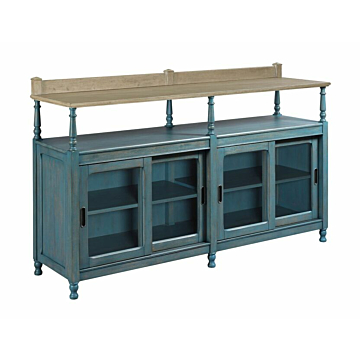 American Drew Litchfield Dorset Credenza Blue