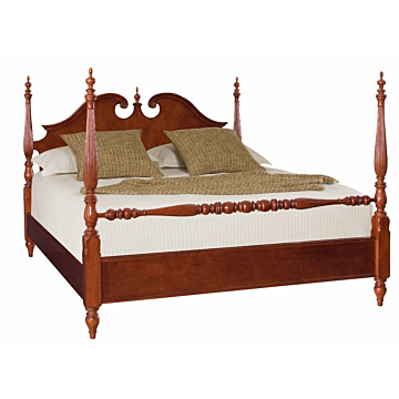 American Drew Cherry Grove Low Poster King Bed
