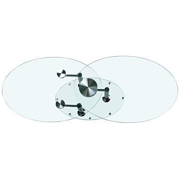 Chintaly 8090 Cocktail Table