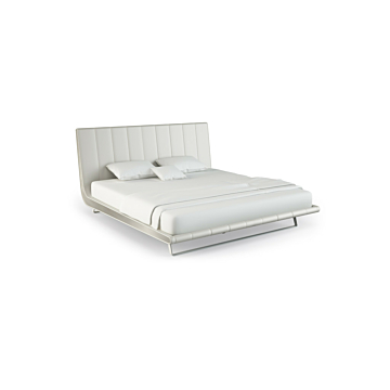Elite Modern Zina Bed with Fully Upholstered Headboard