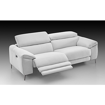 Lucca Fabric Sofa with Recliners | Creative Furniture-Bisque Fabric HTL